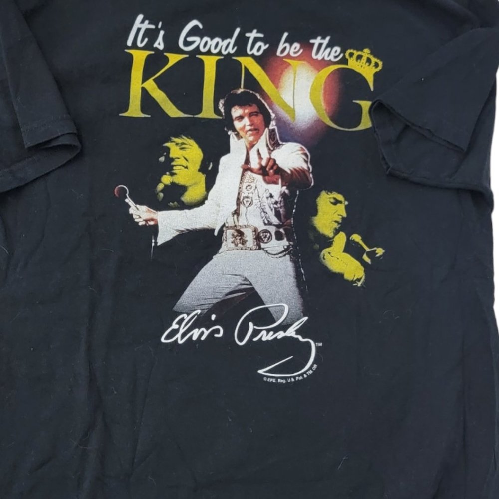 Vintage Elvis Presley T Shirt It's Good To Be The King
